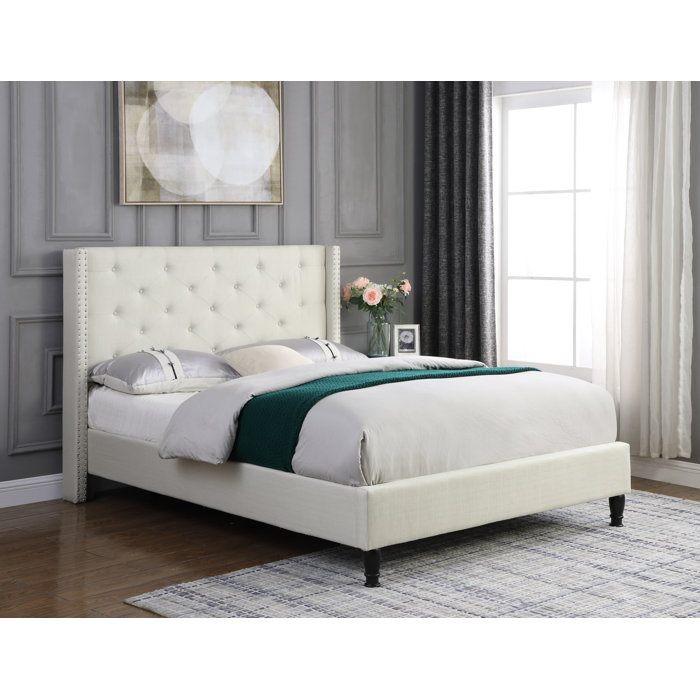 Mercer41 Boswell Upholstered Bed & Reviews Wayfair